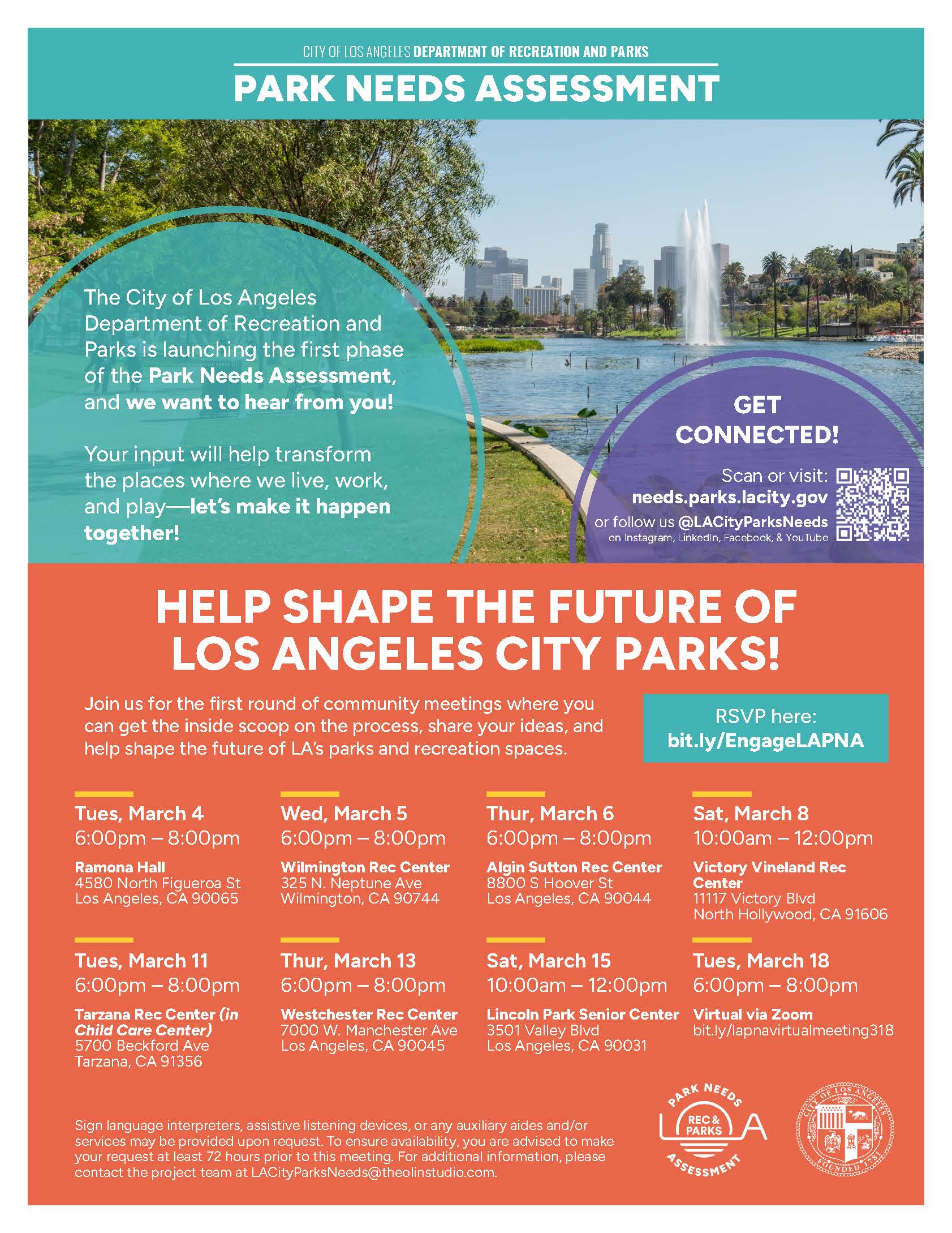 Help Shape the Fututure of LA City Parks!